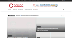 Desktop Screenshot of codigopuebla.com